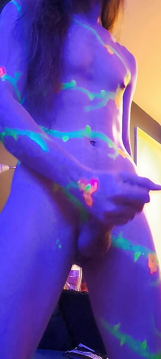 Painted and pleasured