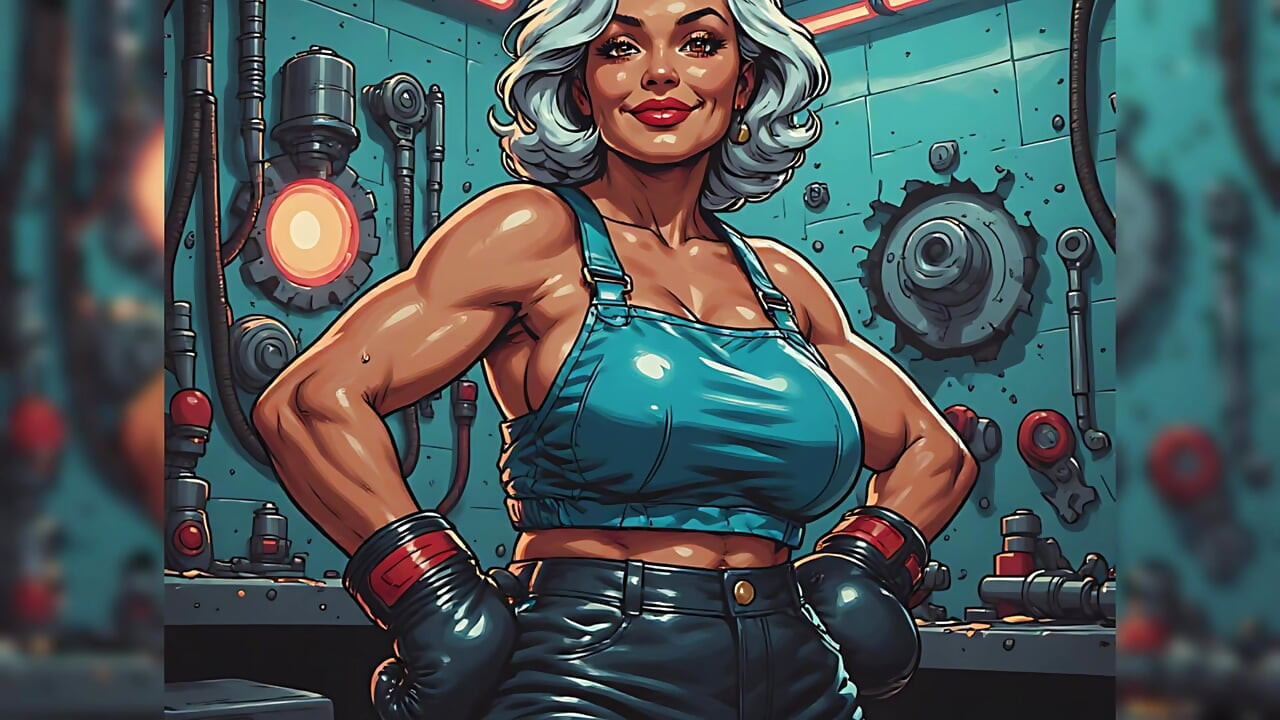 Sexy Women Boxercise Art
