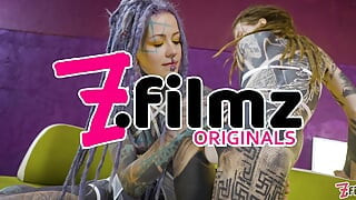 Alternative TATTOO Teens Fucking each other with Crazy Toys