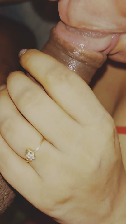 dirty slut giving deep throat blowjob