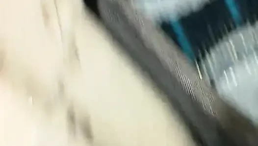 Cute girl sucks boyfriend's cock and fucks in her room