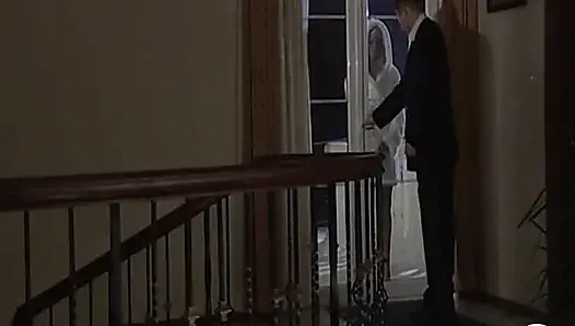 İki penis alan bir orospu