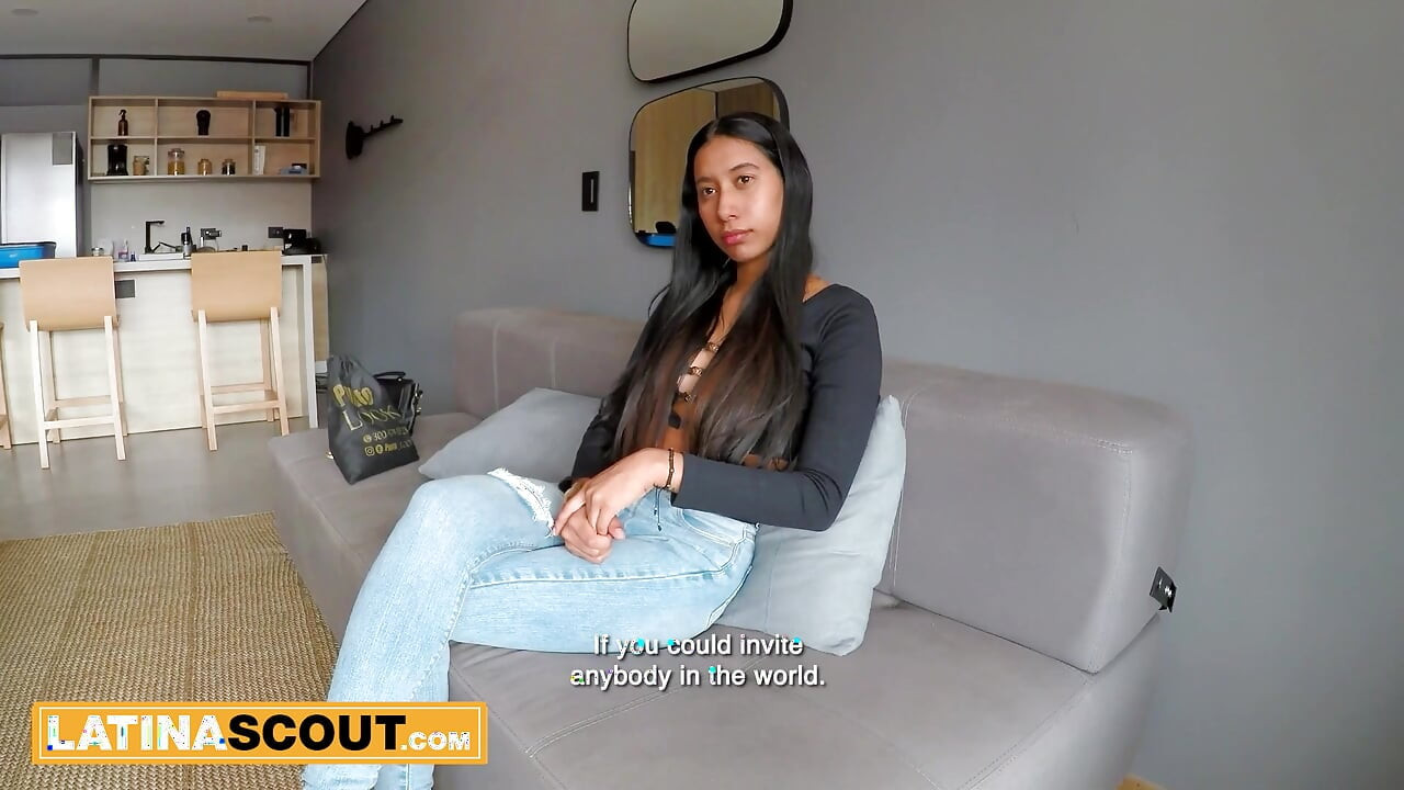 Big Fat Booty Latina Teen Climbs On Top & Rides BWC Producer Til He Cums