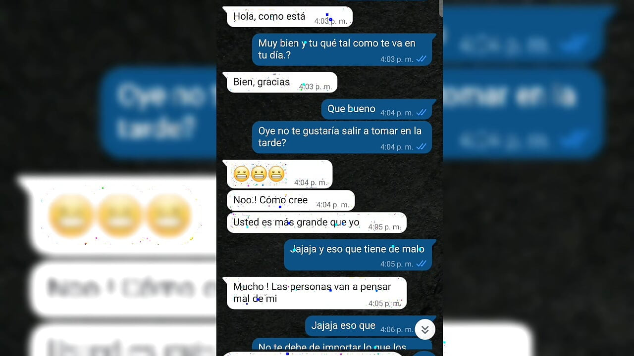 Samtale om Whats ender med at overbevise mig om en mand til at kneppe efter dating.hjemmelavet sex.rig cremet og stram fisse