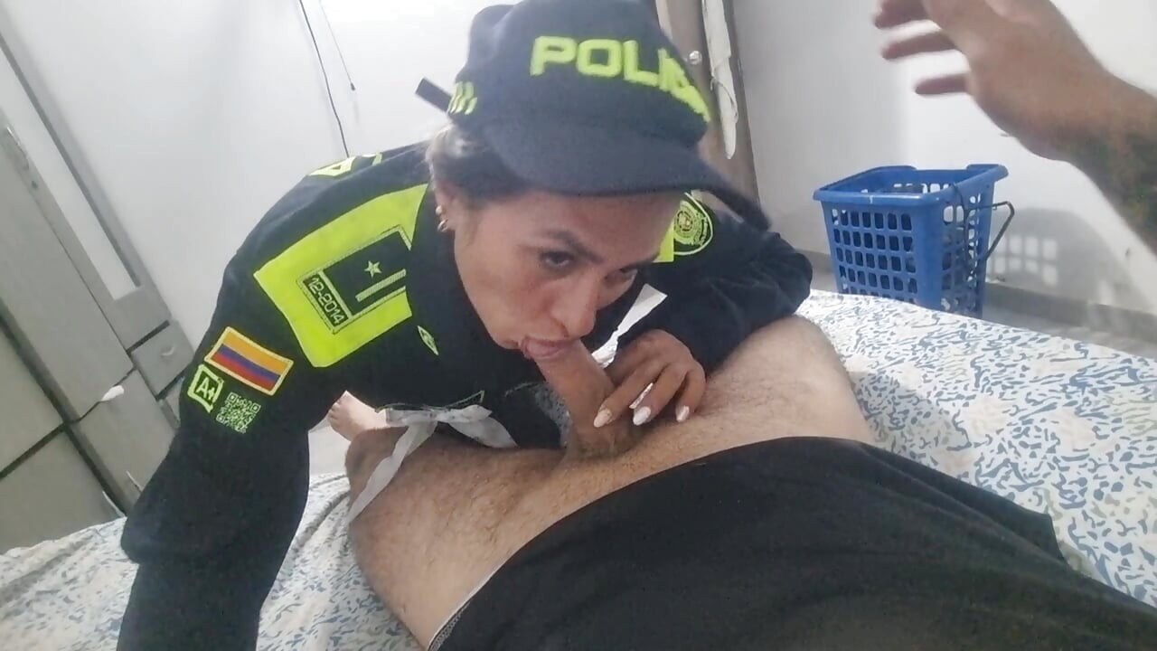 a quick blowjob before going to work