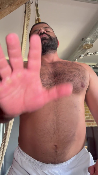 Karate Fighter Gets His Muscles Worshipped and Jerks off