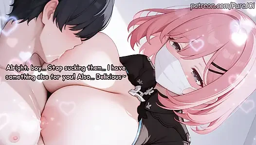 Timido Cute has made her naughty boy cum twice (Sex JOI)