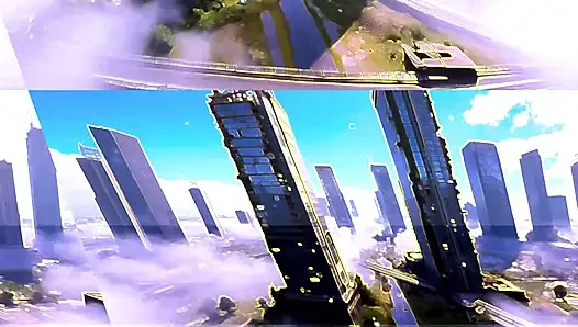 Android 18 gelecekteki bagajın büyük yarağını sikiyor ve emiyor. Dragon Ball Parodisi. Bölüm 2