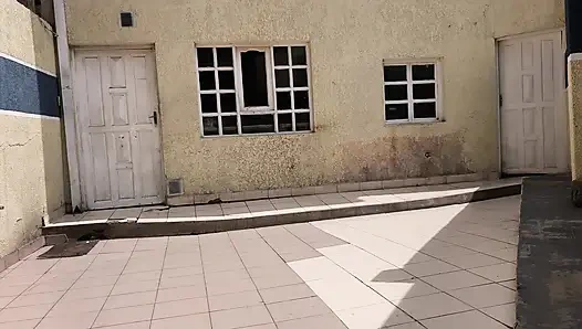 Single mother candy seller on the street sucks my dick