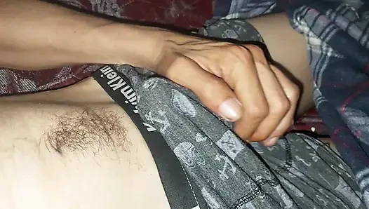 Slow Teasing Inside Shorts - Cock Play