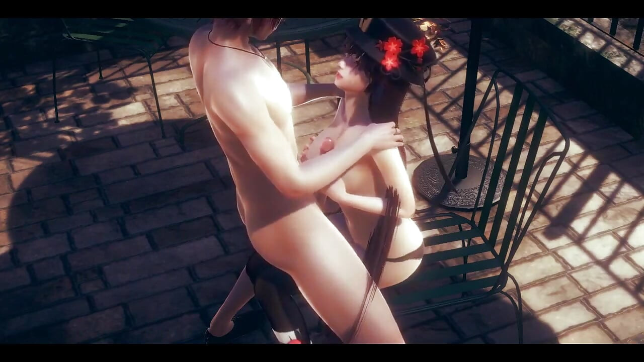 Genshin Impact Hentai - Hu Tao Boobjob and Anal with Creampie Uncensored - Japanese Asian Manga Anime Film Game Porn