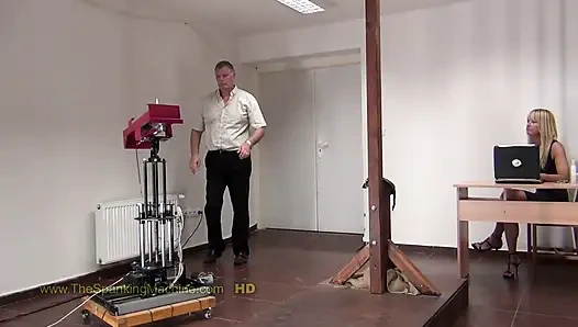 Cora2 Spanking Machine - Bare Back Whipping