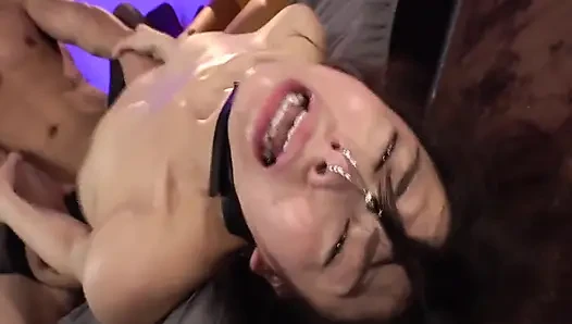 Tearful Breakdown. Pleasure Twists with Suffering in a Raw Display