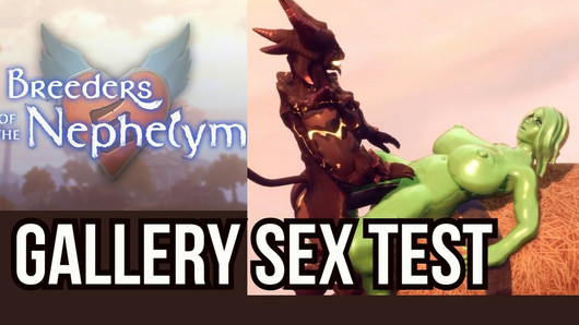 Éleveurs du néphelym - galerie d'animations de tests sexuels - slime girl monster