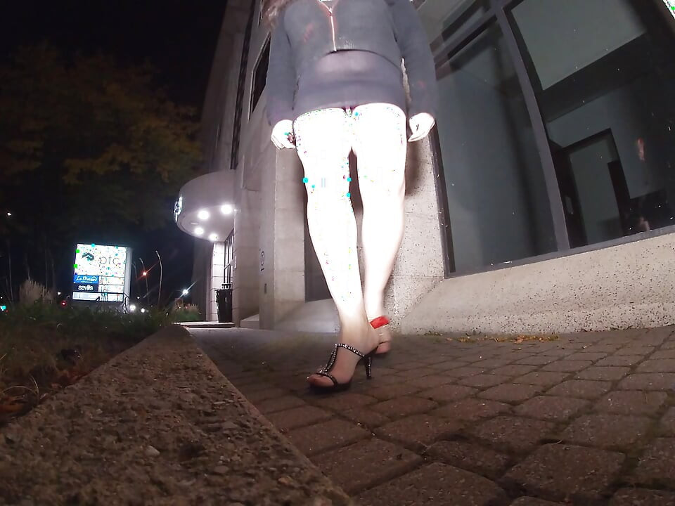 Horny mature sissy TV is whoring around the street corner for fun Tonight