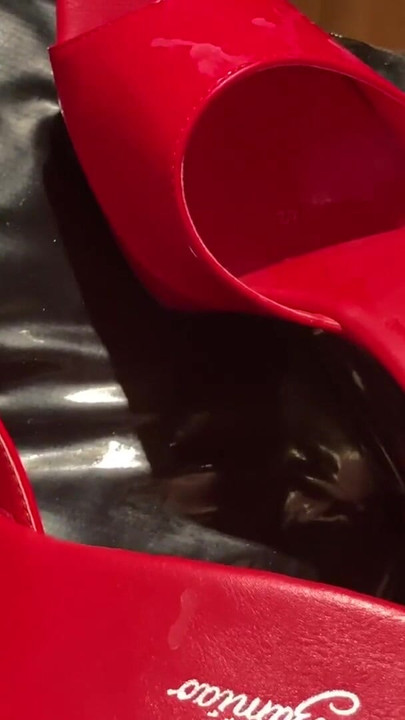 Must-share moment from "Cum on Red High Heel Mules 1"