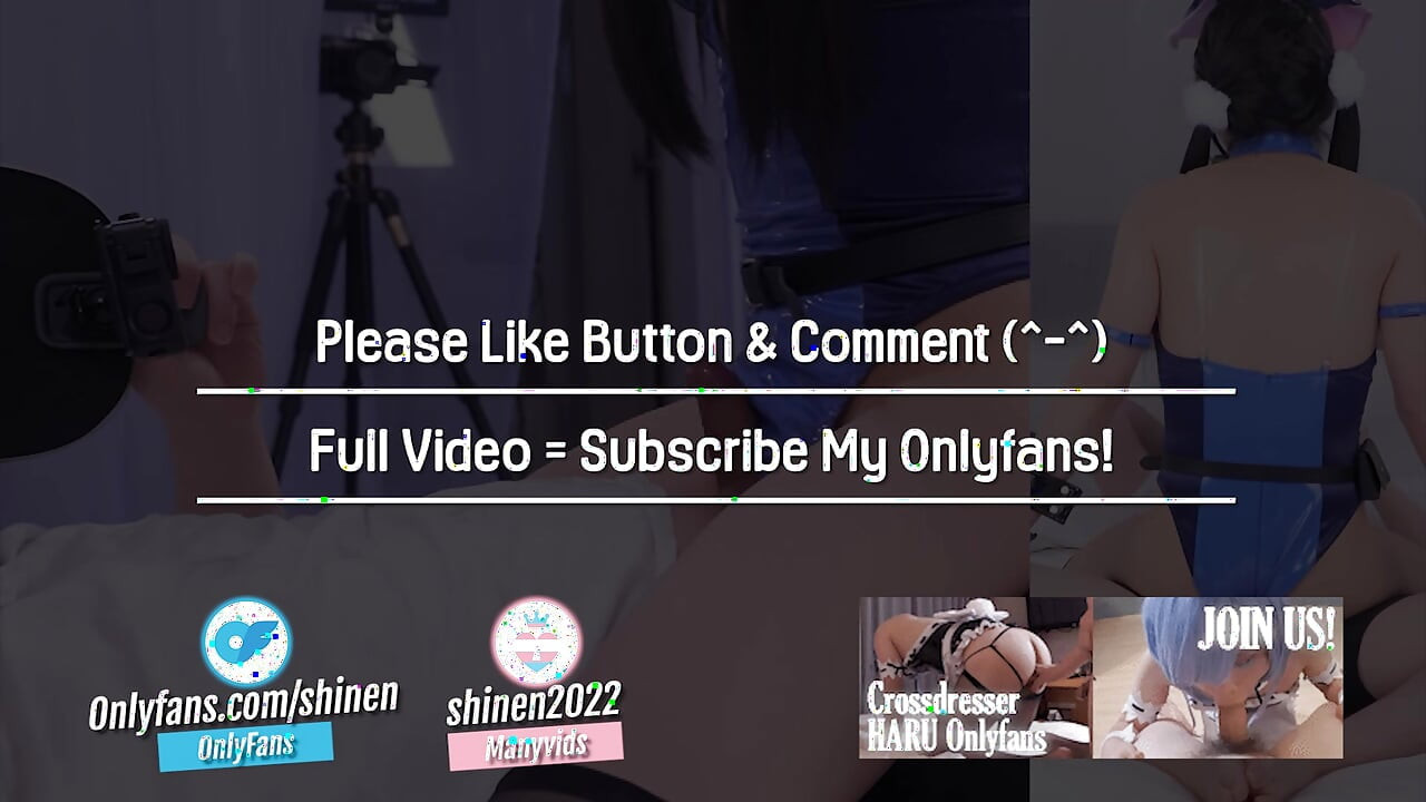 Bunny Officer Cosplay Fuck, Blowjob, Cowgirl Asian trans cosplayer 5