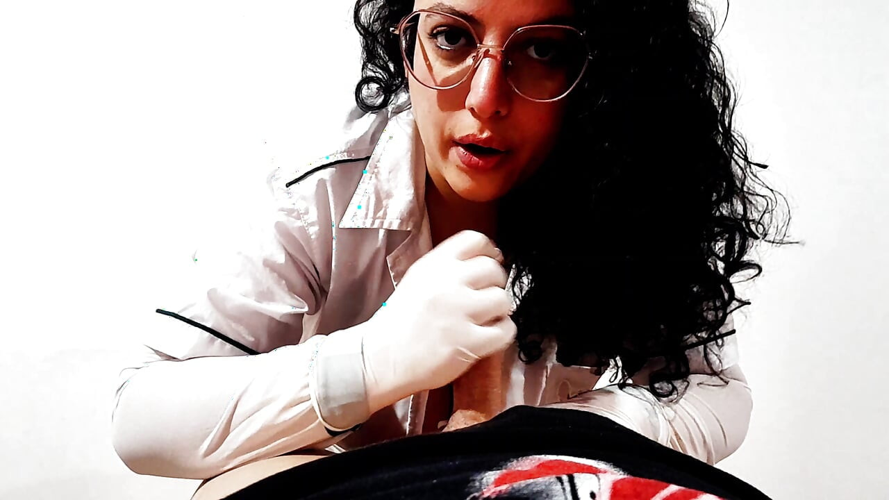 I can't hold back my desire and I suck my patient's cock Part 1