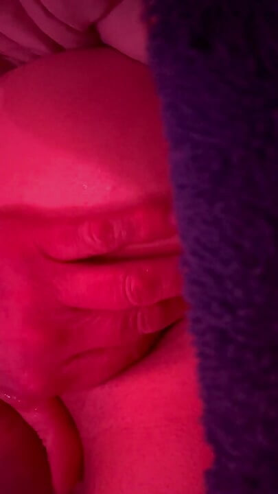 RaccoonThumb masturbation with anal dildo and uncut thick cock sleeve