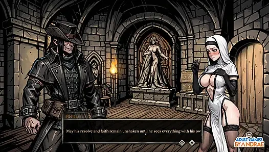 Sexorcismus: Lust geständnis gameplay teil 5 – Abbess Roala Boss Fight & inner sanctuary battle