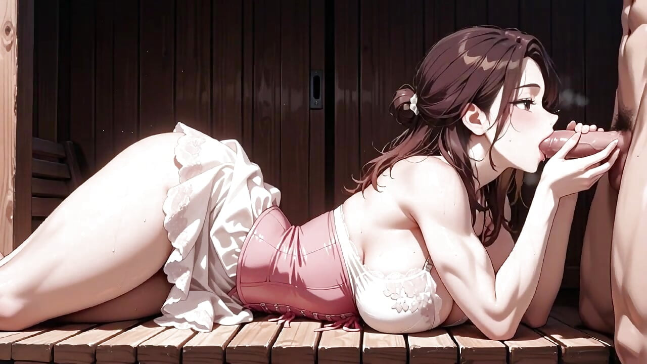 Nevaljala hentai trojka - dva waifus prelivanje sa duplim creampie delight