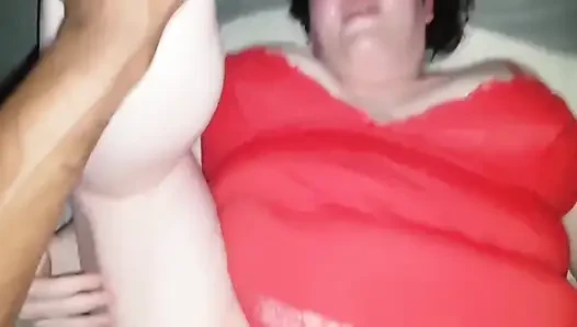 Большой черный член долбят мою толстую бритую киску