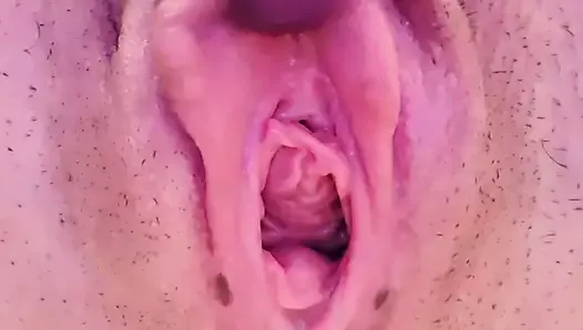 Creamy pussy and orgasm