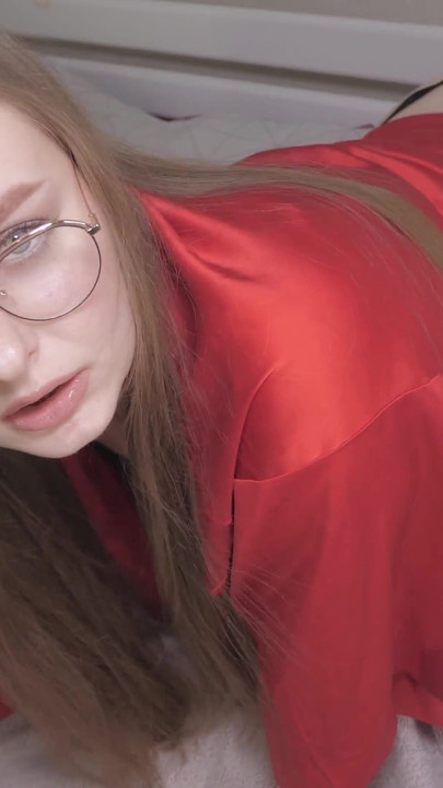 My Cuckold Husband, Watch Me Suck His Cock, Watch Him Fuck Me and Cum in My Pussy