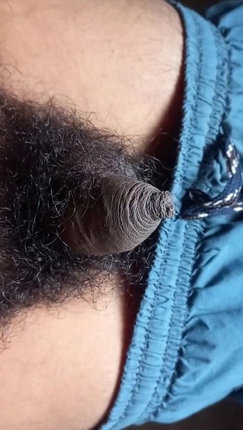 Horny Indian Teen Boy's Phimosis Dick Getting Small to Hard Until Cum