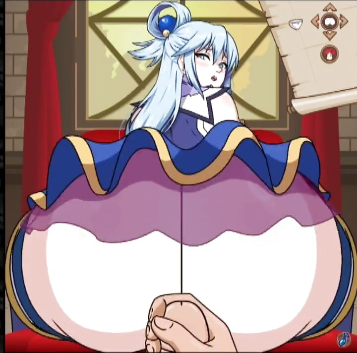 KonoSuba Shiri Megami Sama 플래시 게임 플레이