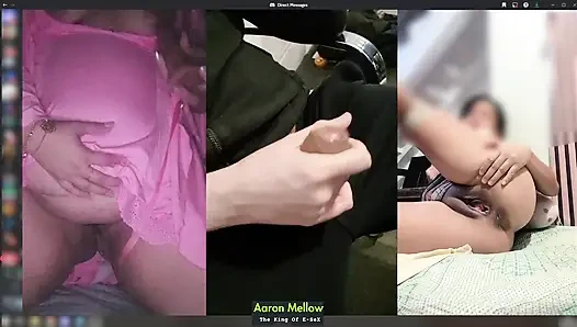 esex threesome with pinay and brazil egirls on discord video call cumming and squirting together
