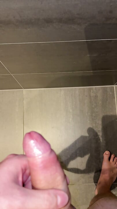 CUM everywhere, would you lick the floor or the wall?