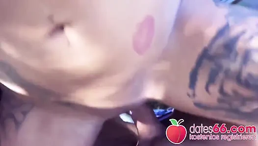 German slut FitXXXSandy picked up at hardware store and fucked