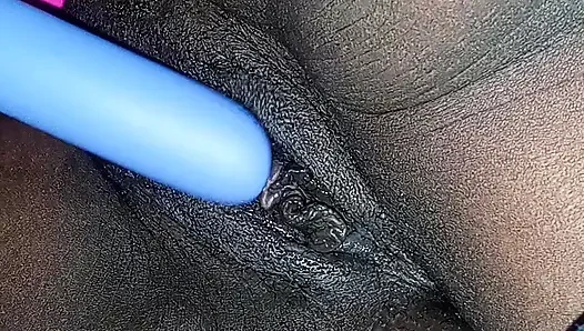 Vibrator Pussy Play