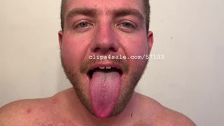 Tongue fetish - aiden tongue part5 video1