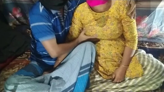 Wife and husband Desi Village Couple Romance