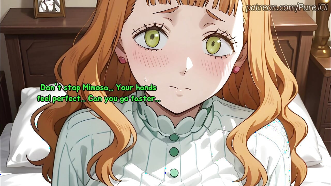 Melt under two completely different girls from Black Clover (Sex JOI)