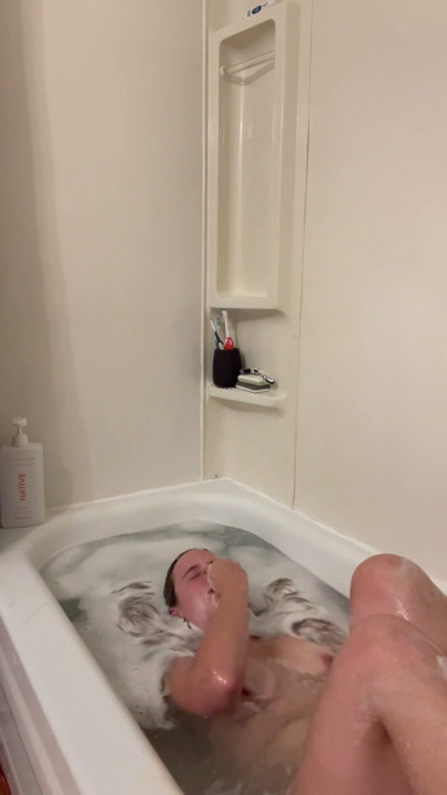 CUM watch EMMA in the BATH! Watch the water get even HOTTER!🔥 | Clip 3