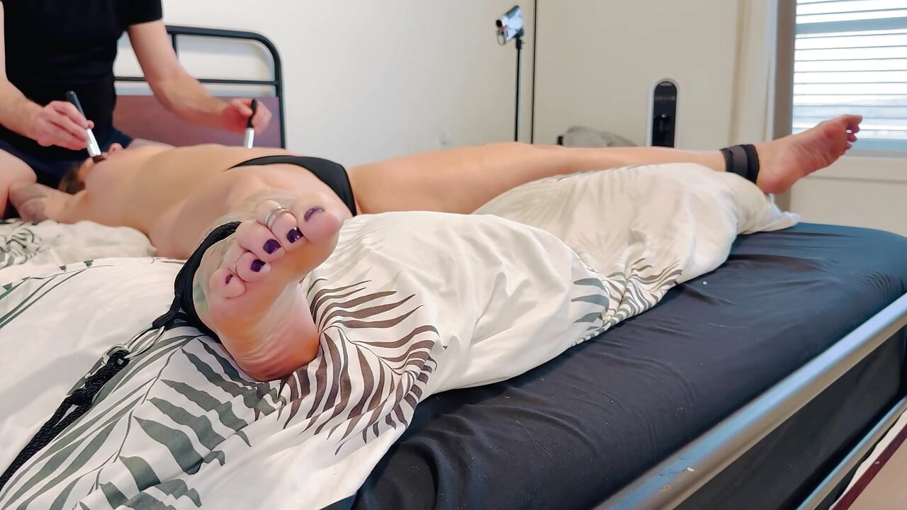 Foot Fever: Husband Straps Me Down Helpless – Sole Worship, Tickling, Nipple Play & Ruthless Pussy Edging! (Part 4) PREVIEW