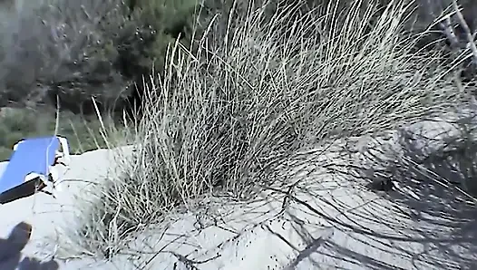 Teen Sabrina Shows Herself Revealing on the Nudist Beach