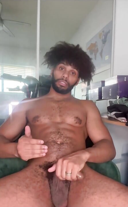 Office Stroke: Man in Suit Masturbation