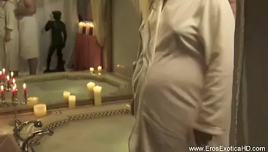 Gentle Loving For Pregnant Blonde