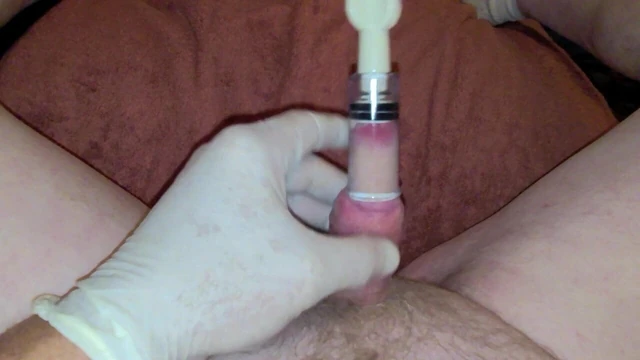 Micro Penis Erection with Nipple Pump..