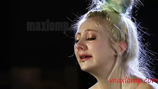 Hot Blonde Cannot Handle Hard Pain