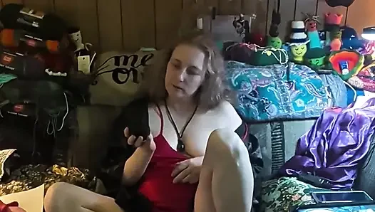 Elara Playing for a Fan!