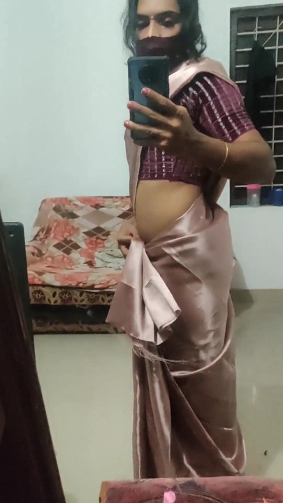 Beautiful Ladyboy Roshni Amateur Homemade Fun and Cumshot | Clip 1