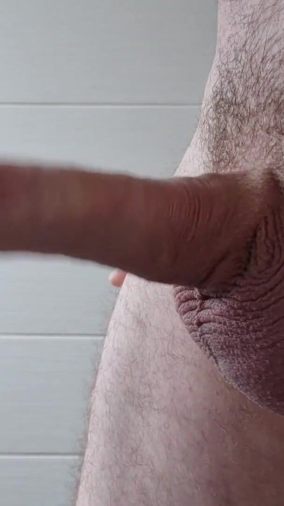 Memorable moment from "Showing off Cock and Balls with Cumshot in Slowmotion"