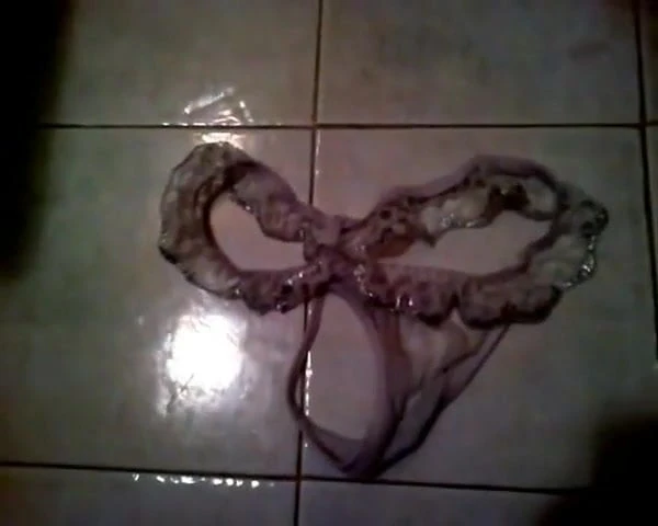 MY SLUTTY WIFE'S PANTIES