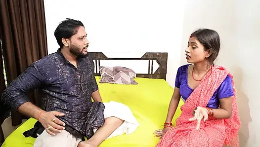 Neu verheiratete indische Bahu von Sasur ji in ihre enge muschi hindi audio gefickt