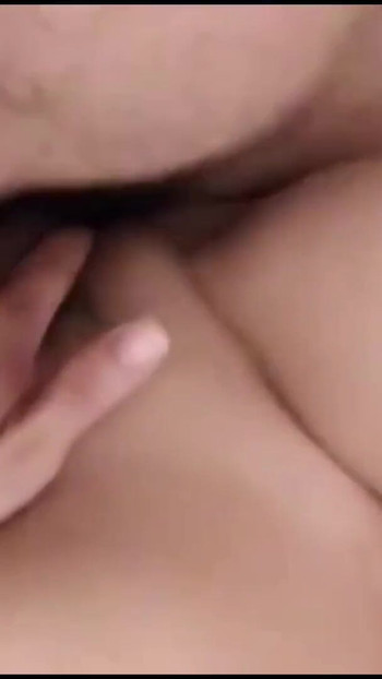 Powerful moment from "Sunday staycation with my horny Asian Gf"